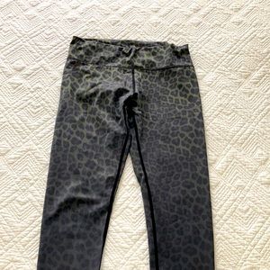 Ombré leopard leggings